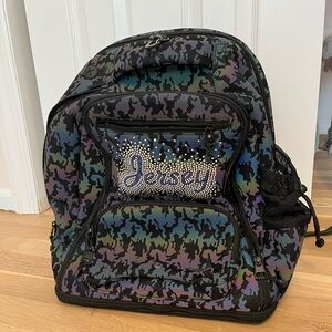Rebels CHEER Multicolor Camouflage Backpack “Jersey”